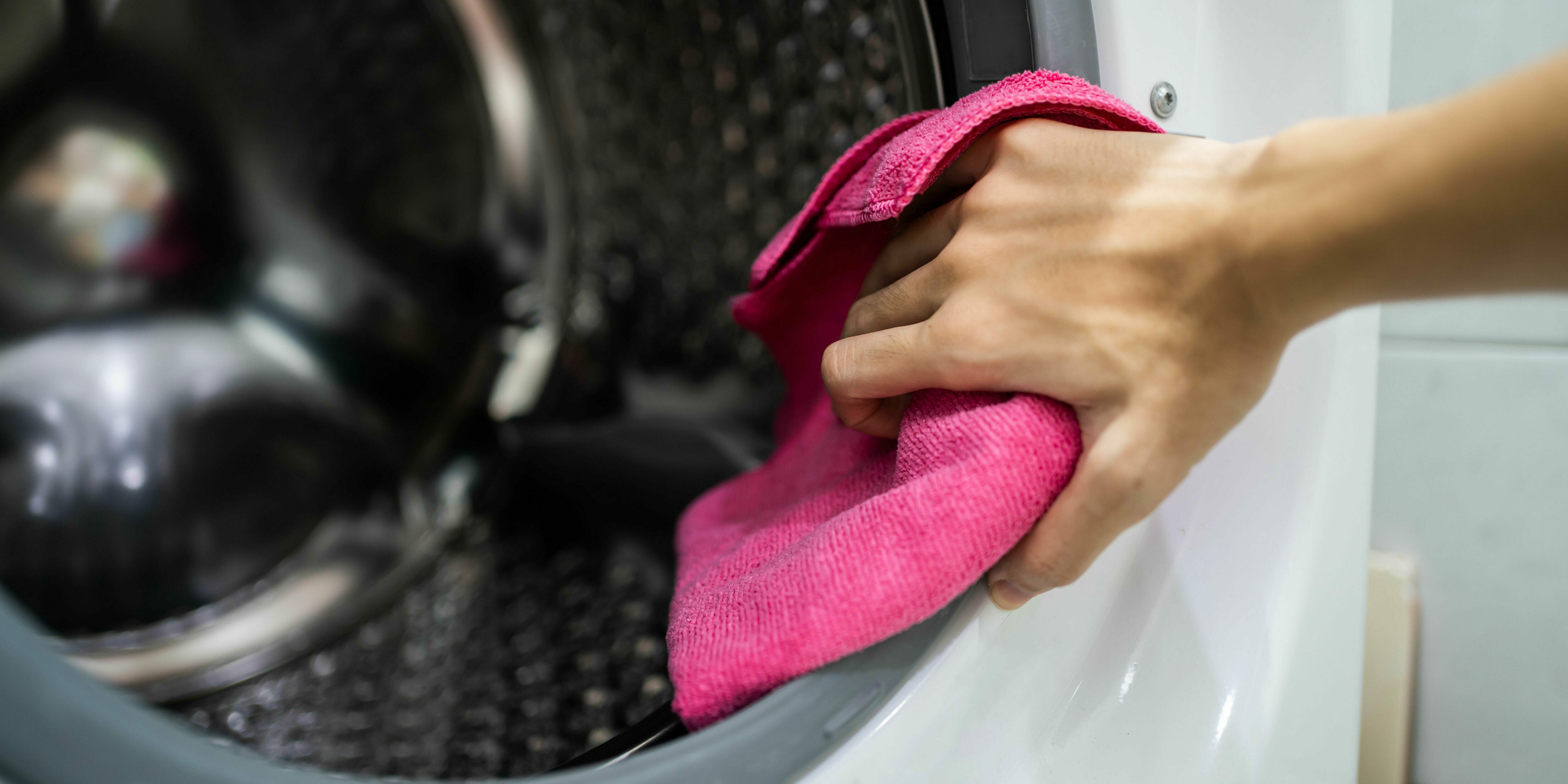 Reinigung der Gummidichtung der Waschmaschine